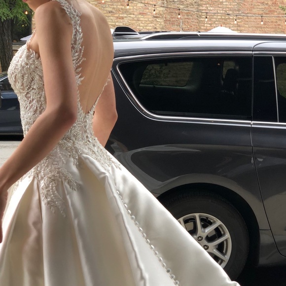 Pronovias Virgo Bridal Dress - Picture 7 of 8